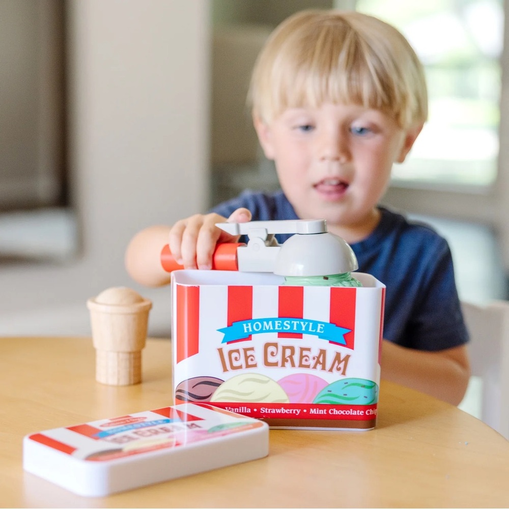 Melissa & Doug Ice Cream Play Set -